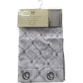 thumbnail image 2 of Sheer Curtains Embroidery 54"X 84" (2 Pack) by ATI (Grey Embroidery), 2 of 2