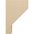 thumbnail image 3 of 10"W x 20"D x 30"H Classic Clemmons Rough Cedar Woodgrain TimberThane Corbel, Primed Tan, 3 of 6