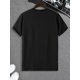 thumbnail image 2 of Camiseta informal de manga corta con cuello redondo y estampado de letras VANDELAY para hombre, de verano, moderna, cómoda y versátil, ideal para el día a día. Para adultos, hombres, mujeres, adolesce, 2 of 6