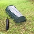 thumbnail image 3 of LOVIVER Tente de Camping Imperméable Activités Extérieures une Personne Randonnée Pêche Vert, 3 of 8