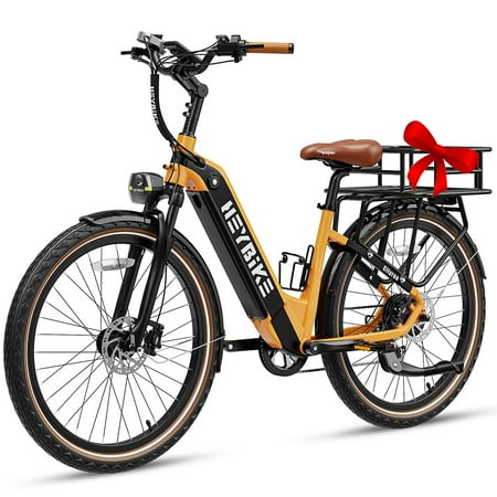 Heybike Cityrun Electric Bike for Adults, 1000W Peak Motor Ebike with 48V 15Ah Removable Battery, UP to 60 Miles, Electric Commuter City Bike with Hydraulic Brakes & APP Control, UL 2849