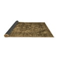 thumbnail image 2 of Ahgly Company Indoor Round Abstract Brown Contemporary Area Rugs, 7' Round, 2 of 4