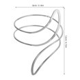 thumbnail image 2 of unbranded 2Ud Para De Metal Plateado Con Moderno Y Lunar Decorativa, 2 of 8