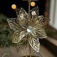 thumbnail image 3 of Candelabros de metal para velas votivas navideñas, adornos para mesas navideñas, candelabros con forma de copo de nieve, candelabros para el hogar, bodas, fiestas, decoración de mesas, 3 of 5