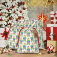 thumbnail image 6 of Naloa Rainbow Llama Drawstring Christmas Bags, 3D Xmas Gift Bags, Christmas Wrapping Bags, Xmas Goodie Bags, Treat Pouch Bags, Party Favor Bags-Small, 6 of 9