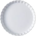 thumbnail image 5 of Soro Essentials- Set of 12 Ceramic 10" Round Quiche Baking Dish White Color- Fluted Quiche Baking Dish Pie Pan Perfect for Baking Tart Pies and Chicken Pot Pie Cheesecake Creme Brulee, 5 of 5