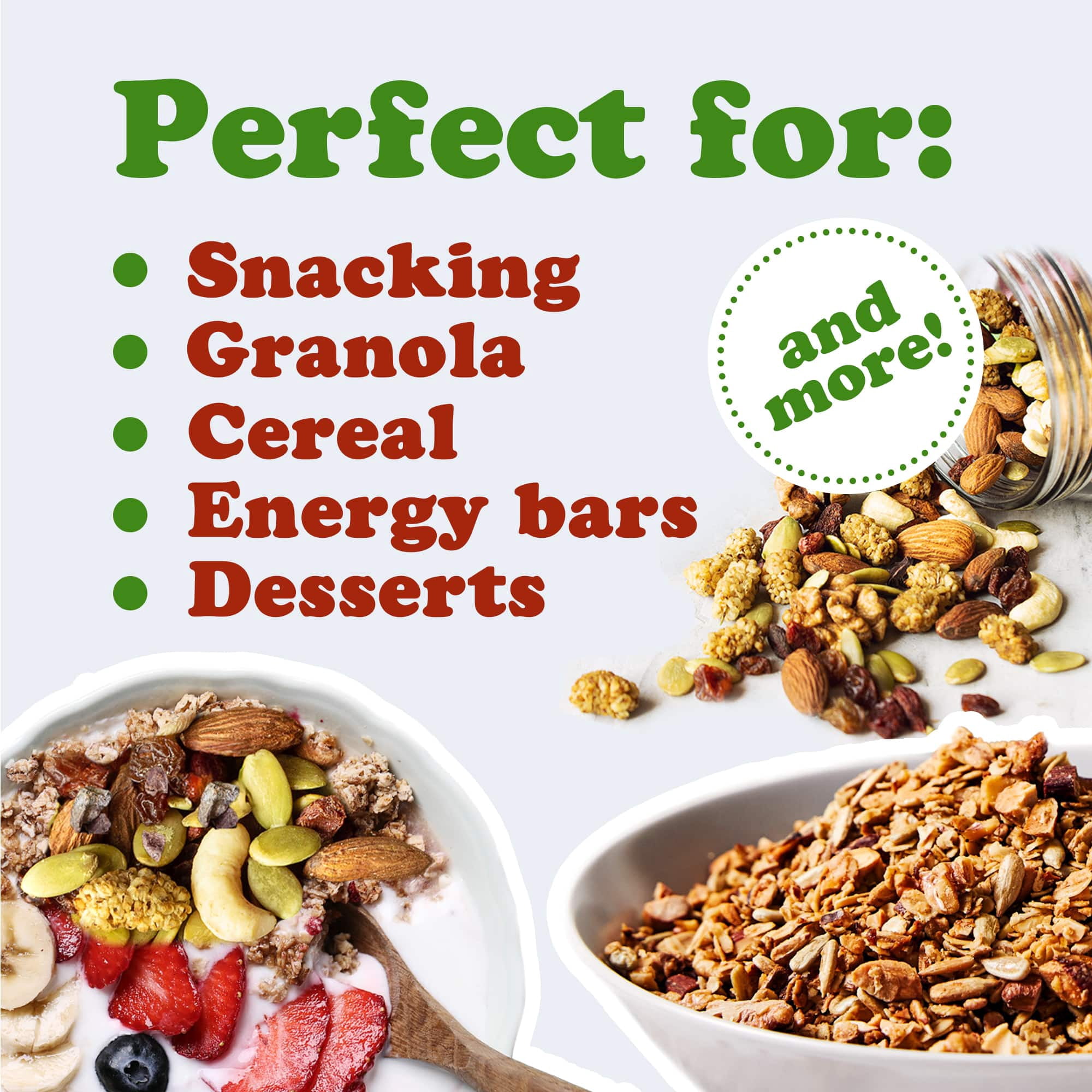 Organic Raw Munchies Snack Mix, 1 Pound - Non-GMO, Raw, Vegan - by Food to Live