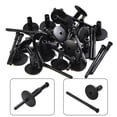 thumbnail image 1 of Kit de Rivets pour Pare-Chocs, 50 Pcs Accessoires Écrous Pièces en Nylon Plastique, 1 of 12