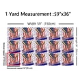 thumbnail image 3 of Homewish Cartoon US Flag Baseball Fabric by the Yard 1 Yard, Kawaii Stars Print Room Decor Fabric by the Yard, Teens Boys Girls Kids Sewing Fabric, Luxury Bedroom Decor, 3 of 6