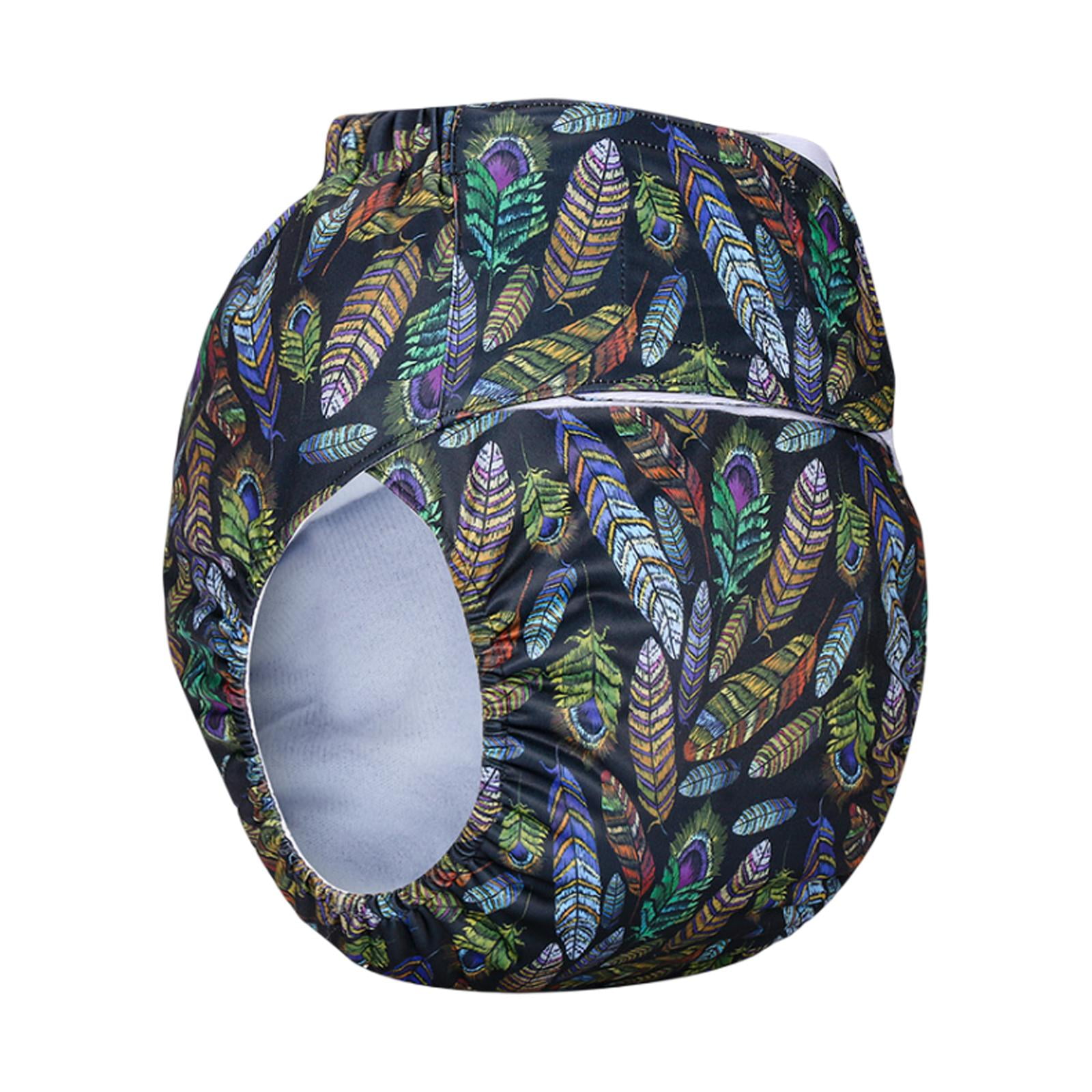 Reusable Adult Cloth Diaper Portable Adjustable Pants for Disabled