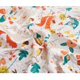 thumbnail image 2 of Smuge Quilt Set Blue Chrysanthemum Fox -Bedspread Coverlet Set 3-Piece Soft Reversible Includes: 1 Quilt, 2 Pillow Shams, 2 of 10