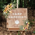 thumbnail image 5 of Faux Arch Flower Swag Set of 2 for Wedding Welcome Signs Floral Swag Wedding Reception Ceremony Signs Decor, 5 of 10