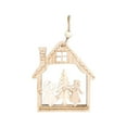 thumbnail image 1 of Christmas Wooden Tree Pendants DIY Ornaments For Christmas Party Decoration, 1 of 4