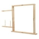 thumbnail image 4 of Marco de mechones para alfombras de madera, marco de pistola para tejer, manualidades DIY, soporte de mesa, marco, herramienta de fabricación de tapices, 70x70cm, 4 of 8