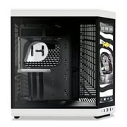 Hyte Y70 Touch Infinite Dual Chamber ATX Mid Tower Modern Aesthetic Case with Integrated 2.5K LCD Touchscreen - Panda