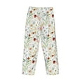 thumbnail image 5 of Fotbe Wildflower Watercolor Men's Pajama Pants,Sleepwear Pants,Pj Bottoms Drawstring And Pockets-Large, 5 of 9