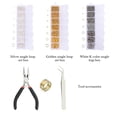 thumbnail image 2 of 1170PCS Silver Metal Open Jump Rings Kit with 7 Sizes (3-10mm) - Includes Optional Plier, Tweezer & Thimble Tools - Perfect for Handmade DIY Earring Jewelry Crafting - Organized in a Compact Box, 2 of 6