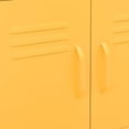 thumbnail image 5 of vidaXL Armoire de Rangement Jaune Moutarde 60x35x56 cm Acier, 5 of 5