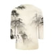 thumbnail image 5 of TaTaai Women Fashion Loose Printed V-Neck Top 3/4 Sleeve Casual Tee Ladies Daily Leisure Wear Soft Comfortable Non-See-Through No Fading Lightweight Top Gift, 5 of 8