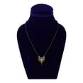 thumbnail image 3 of Elegant Stylish Unique Traditional Ethnic Casual Wear Copper Gold Plated Designer Mangalsutra Tanmaniya For Women (HR 11 MSTR P108), 3 of 4