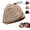 Coffee, variant on Dog Noise Cancelling Ear Wrap, Adjustable for Fireworks & Grooming (Brick Red, M)