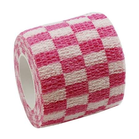 KABOER 1 Pc Waterproof Self Adhesive Elastic Bandage Printed Lattice Bandage Finger Joint Wrap Therapy Bandage Care Supplies Home First Aid Supplies For Wound Emergency