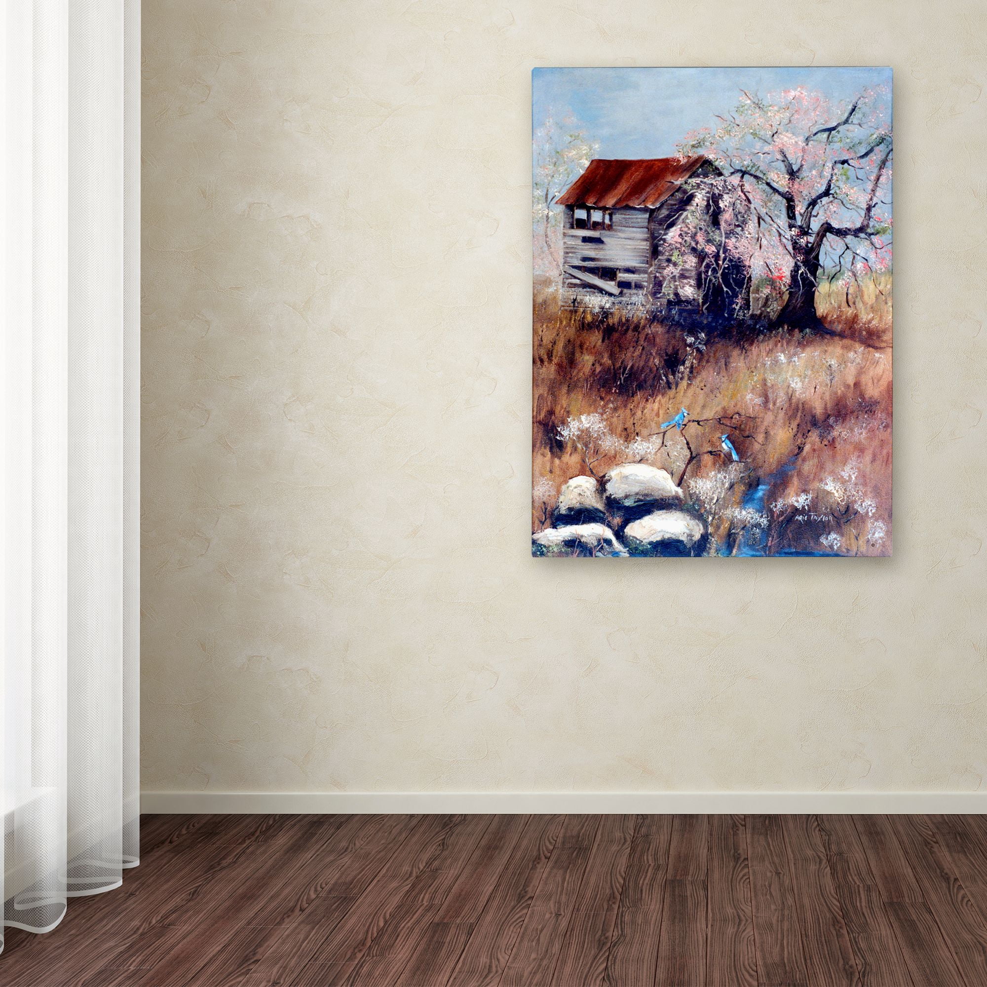 Trademark Fine Art 'The Old Tater House' Canvas Art by Arie Reinhardt Taylor
