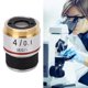thumbnail image 5 of Objetivo Acromático 4X 185, Detectar Defectos Lente Objetivo De Microscopio Biológico De Rosca RMS Estándar Universal Transparente Para Química Física, 5 of 7