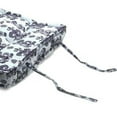 thumbnail image 3 of Urban Shop Printed Soft Portable Crash Pad, Blue & White, 3 of 4