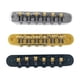 thumbnail image 4 of 6 String Guitar Roller Bridge Adjustable Wraparound Guitar Bridge with Stopbar Studs Roller Tune-O-Matic Saddle Bridge Silver 26-27s, 4 of 5