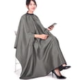 thumbnail image 1 of Hairdressing Hair Cut Cutting Cape Cloth Waterproof Salon Barbers Gown with Stretch Out Hand Design, 1 of 5