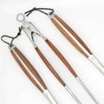 thumbnail image 6 of BBQ Dragon Luxury 3 Piece Stainless Steel Rosewood Grill Tool Set, 6 of 8