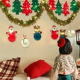 thumbnail image 6 of Christmas Rattan Ball Light String - 200cm Decorative Garland with LED Lights (Red/Green Holiday Decor for Tree, Mantel & Outdoor Use), 6 of 6