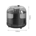 thumbnail image 3 of Humidifier Large Room,500Ml Small Quiet Easy-To-Clean USB Cool Mist Humidifier (Black),for Baby Nursery and Plant, 3 of 8