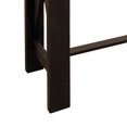 thumbnail image 4 of Peya 78 Inch Counter Height Sofa Table, 3 Compartments Gray Brown Pine Wood- Saltoro Sherpi, 4 of 5