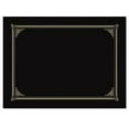 thumbnail image 4 of Limited Papers Certificate Folder Cover, 9.5" x 12.75", Die-Cut Corners, Fits Letter 8.5" x 11", 8" x 10", and A4 Documents, Black, 4 of 4