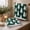 Green, variant on Rysoverian 2 Pcs Christmas Tree Hand Towels Soft Absorbent Fingertip Towels Holiday Kitchen Bathroom Decor
