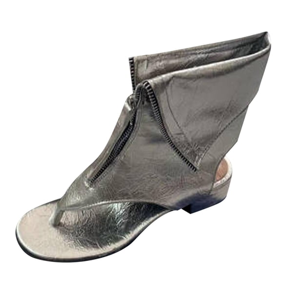 Women Casual Shoes Fashion Elegant Black Open Toe Leather Boots with Zipper & Bow - Stylish Women's Footwear - Extravagant and Comfortable Ankle Peep Toe Booties with Cut-Out Design