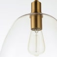 thumbnail image 3 of 11116CLSBR Maxim Lighting Babylon - 14.25 Inch 1 Light Pendant-Satin Brass Finish    -Traditional Installation, 3 of 4