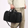 thumbnail image 3 of URSOFINE Duffle Bag with Shoes Compartment, Foldable Travel Duffel Bags for Men Women, Packable Travel Bag Waterproof Overnight Weekender Bags with Trolley Sleeve, 3 of 9