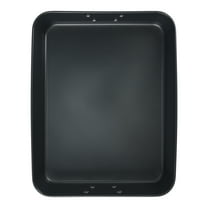 REGALWOVEN Baking Sheet Pan for Oven Cooking, Nonstick Cake Pan with Handle Black 13.7*10.8*2.6in