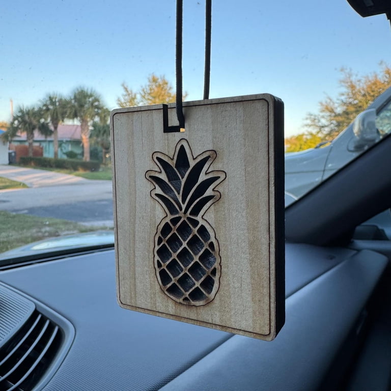 Paradise Air Hanging Wood Air Freshener, Laser Cut Design, 1 Unit