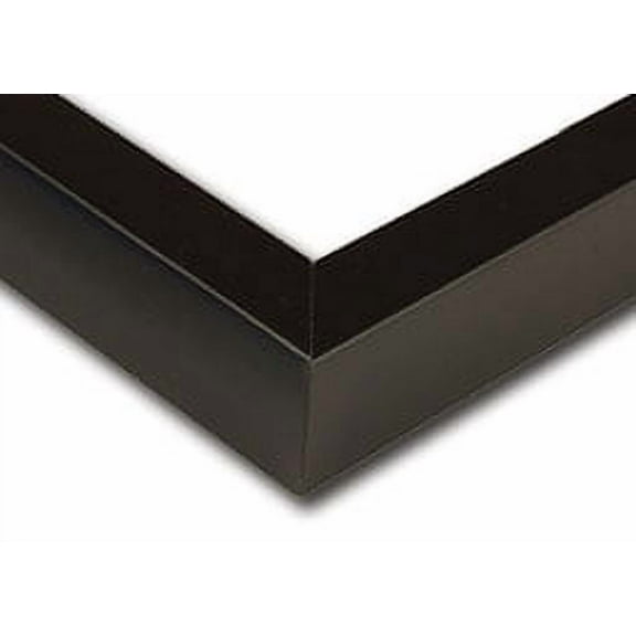 Nielsen 36" Ayous Sectional Frame Kit, Real Wood Picture Hanging Hardware with Flat Face, Black Finish, Easy Assembly, Sturdy & Timeless