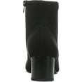 thumbnail image 3 of Alfani Womens Sylus Faux Suede Almond Toe Booties, 3 of 3