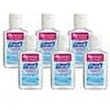Purell Advanced Hand Sanitizer Refreshing Gel, Clean Scent, 2 fl oz Travel Size Flip Cap Bottle (Pack of 6) – 3155-04-EC