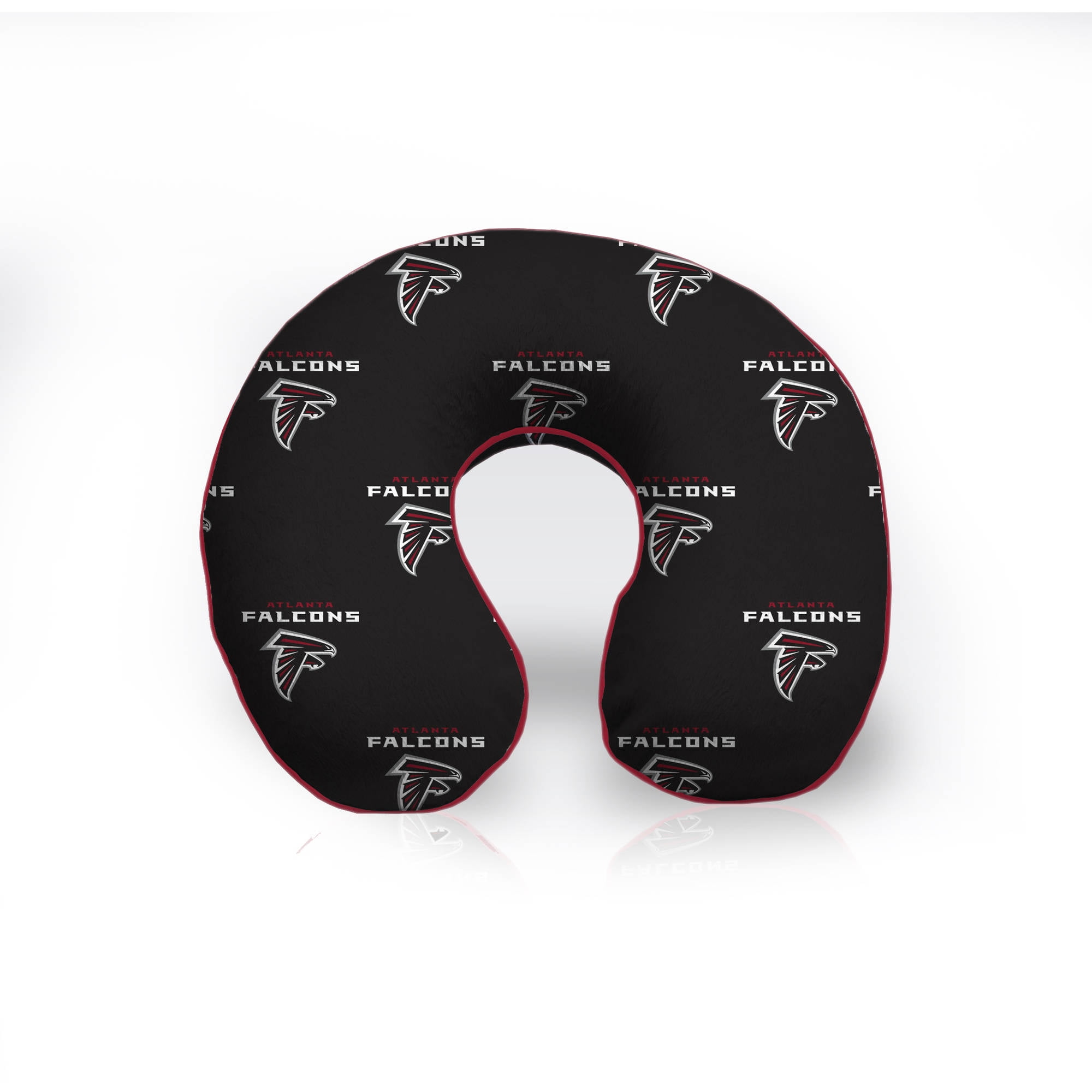 NFL Licensed Memory Foam UNeck Travel Pillow, Atlanta Falcons