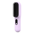 thumbnail image 1 of Plancha de pelo Mini cepillo alisador 2 en 1 Rizador y alisador Anti Púrpura, 1 of 9