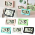thumbnail image 2 of Electronic Clock Featurings Large LCD Display and Accurate Temperature Humiditys Meter Sensoring, 2 of 9