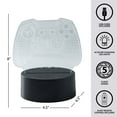 thumbnail image 4 of American Kids Gamer Illusion Table Lamp, 8" H x 4.5" W x 4.5" D, 4 of 6