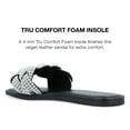 thumbnail image 4 of Journee Collection Womens Railley Tru Comfort Foam Slip On Slide Flat Sandals, 4 of 6